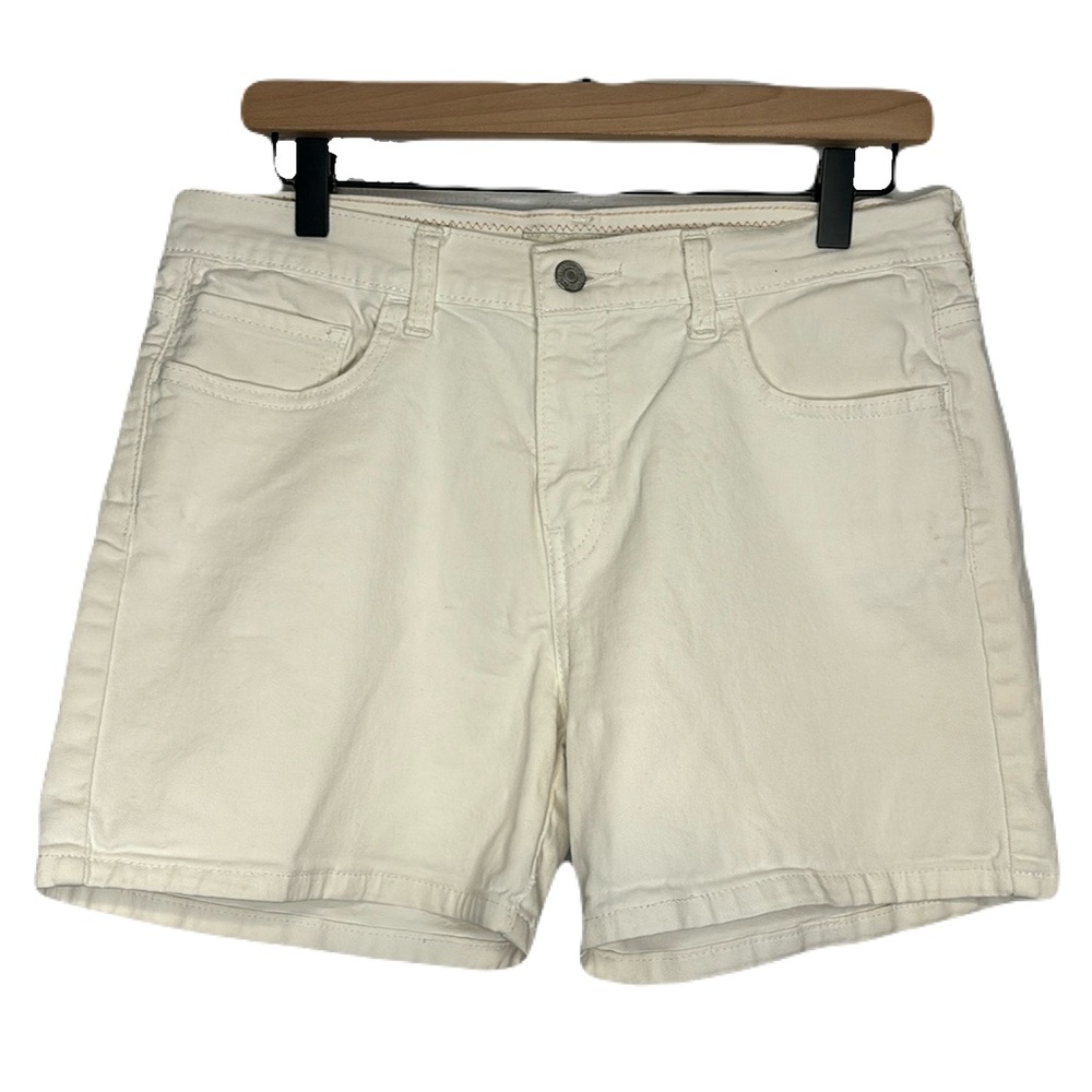 Levi's 515 White Jean Shorts Size 10